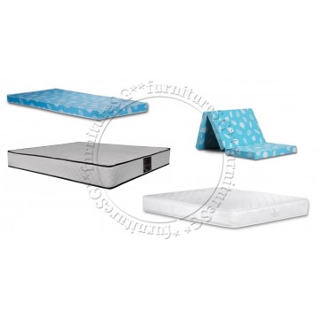 Customised Odd Shape Made to Measure Foldable Foam/Spring Mattress (3/4/5/6/7/8/9 inches）
